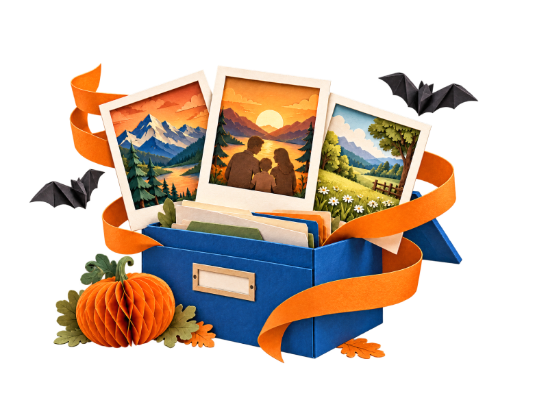 Recover lost photos and videos